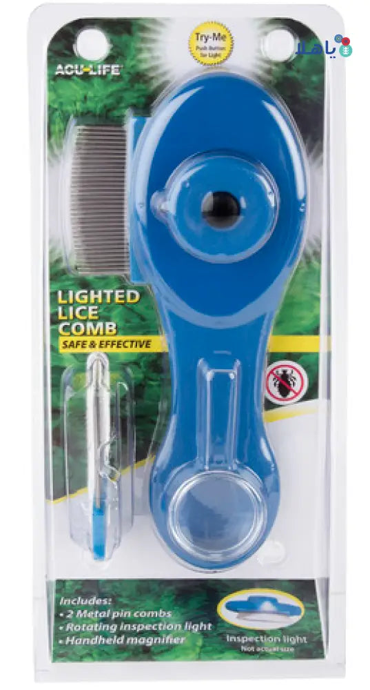 ACU-LIFE LIGHTED LICE COMB -400916