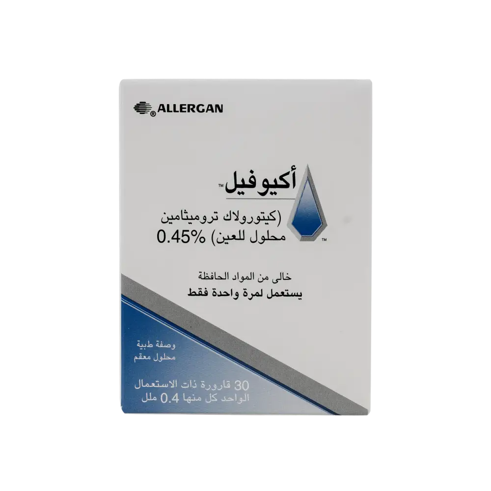 ACUVAIL 0.45% EYE DROPS 30X.04ML