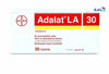 BAYER PHARMA - ADALAT LA 30MG 30 TABLETS - Pharmazone - 