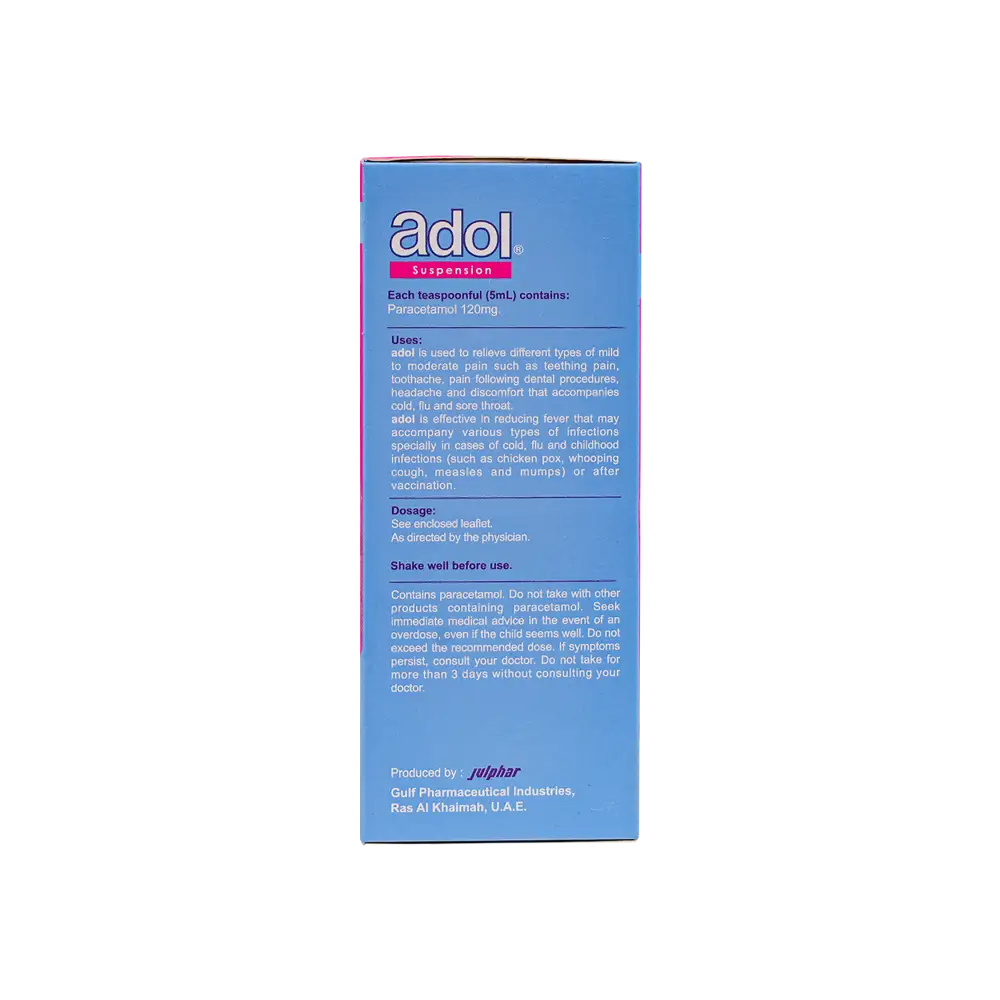 ADOL 120MG SUSPENSION 100ML