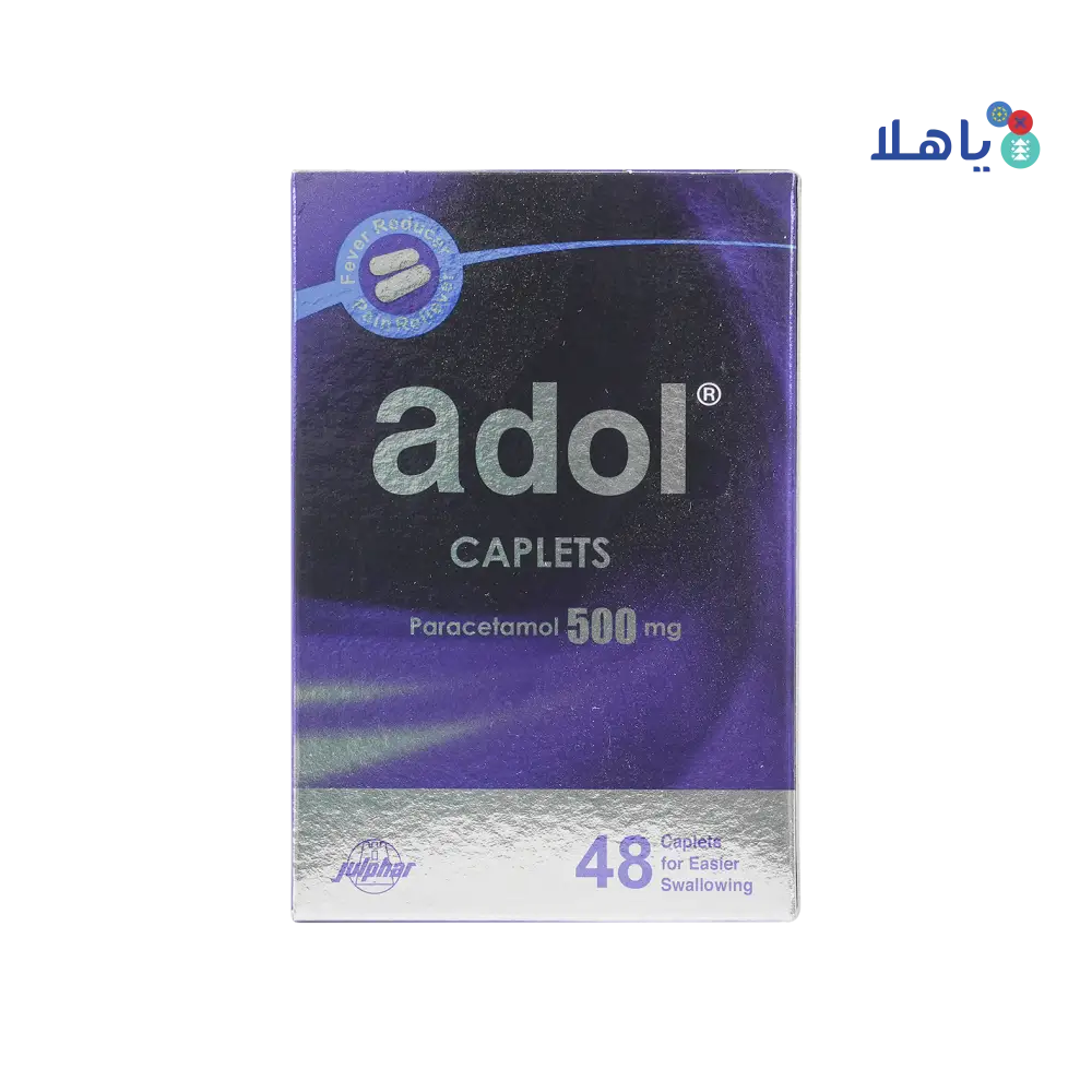 ADOL 500MG 48CAPLETS