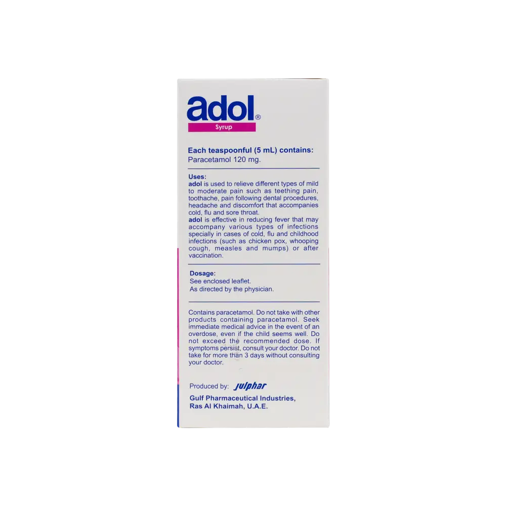 ADOL SYRUP 60 ML