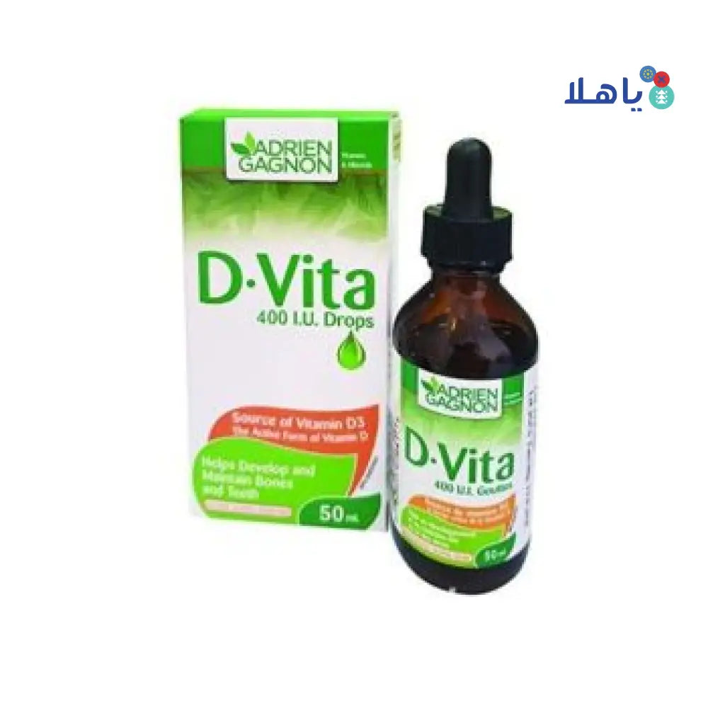 ADRIEN GAGNON D-VITA 400IU DROPS 50ML