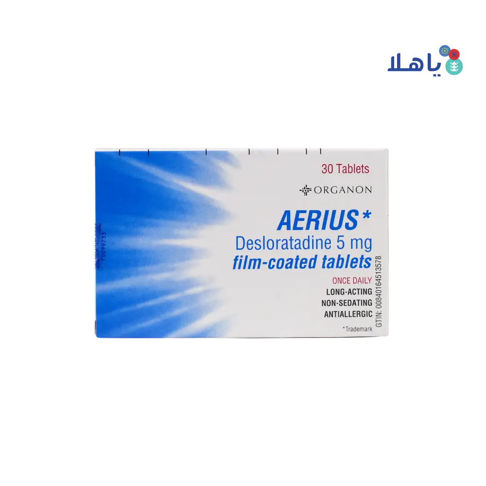 AERIUS 5MG 30 TAB