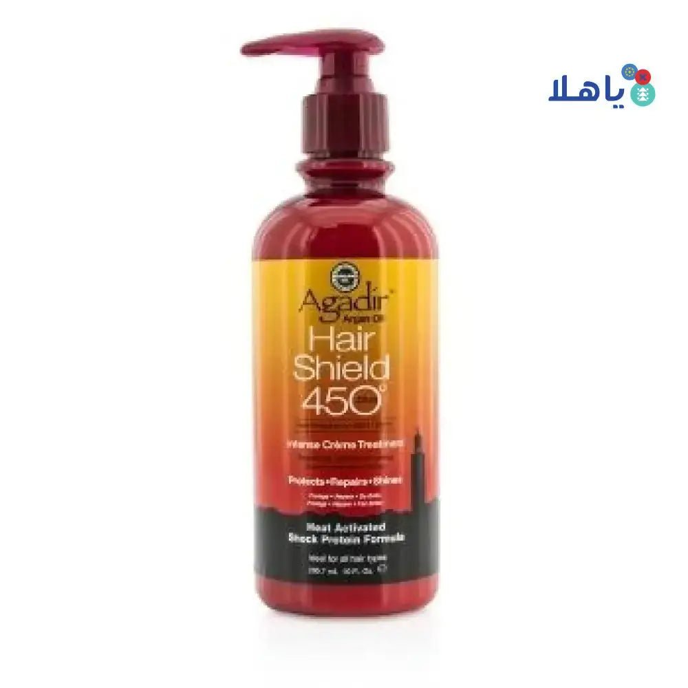 AGADIR - AGADIR ARGAN OIL HAIR SHIELD 450 PLUS CR 295.7ML - Pharmazone - 