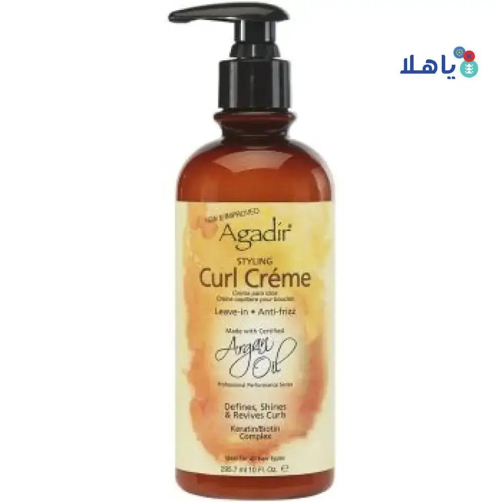 AGADIR - AGADIR ARGAN OIL STYLING CURL CREAM 295.7ML - Pharmazone - 