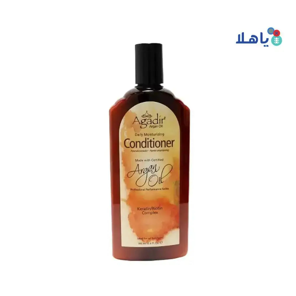 AGADIR - AGADIR ARGAN OIL DAILY MOIST CONDITIONER 366ML - Pharmazone - 