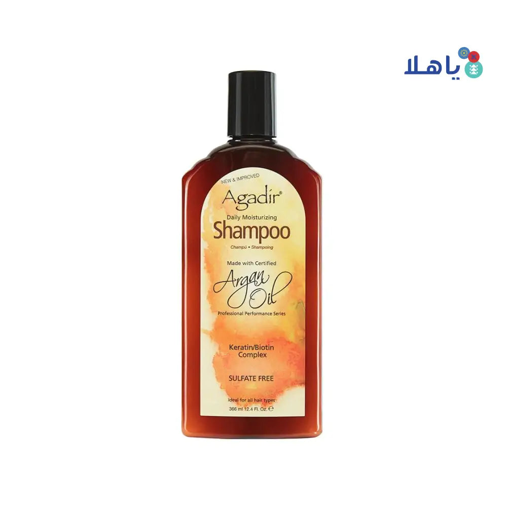 AGADIR ARGAN OIL DAILY MOIST SHAMPOO 366ML