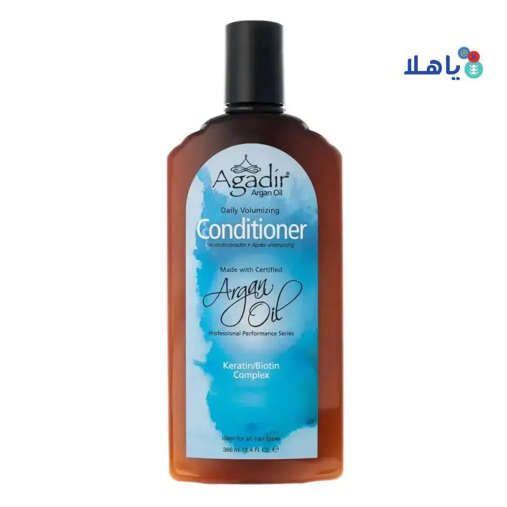 AGADIR - AGADIR ARGAN OIL DAILY VOLUMIZI CONDITIONER 366ML - Pharmazone - 