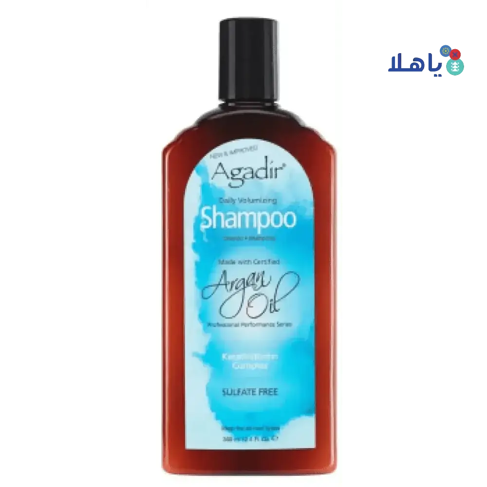 AGADIR - AGADIR ARGAN OIL DAILY VOLUMIZING SHAMPOO 366ML - Pharmazone - 