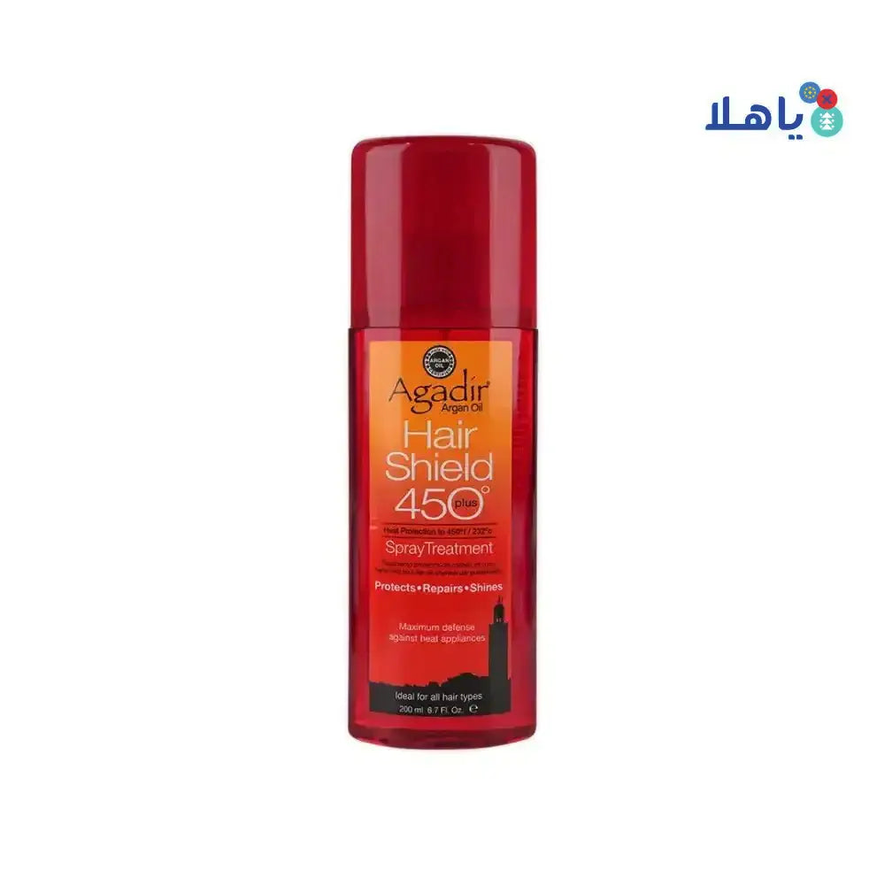 AGADIR - AGADIR ARGAN OIL HAIR SHIELD 450 PLUS SPRAY 200ML - Pharmazone - 