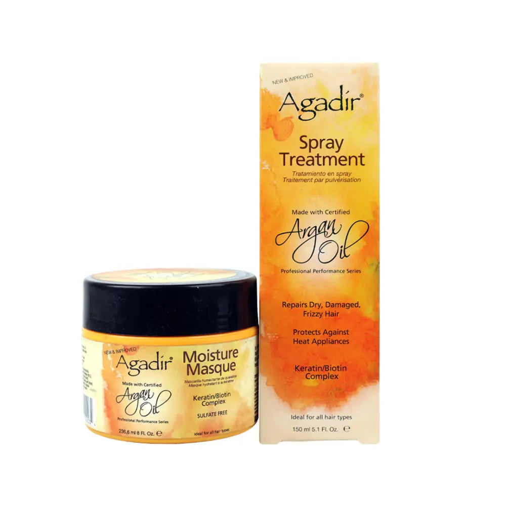 Agadir Argan Oil Mask + Treatement Set