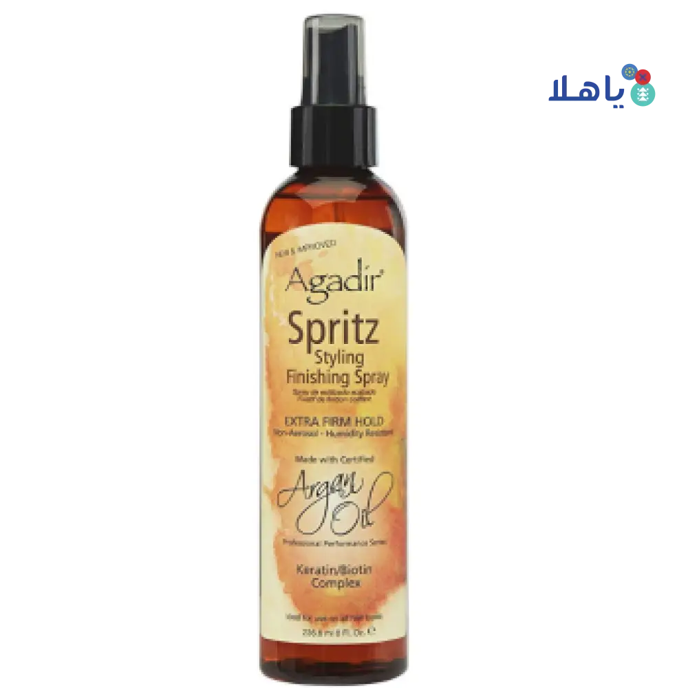 AGADIR ARGAN OIL SPRITZ EXTRA FIRM SPRAY 236.6ML