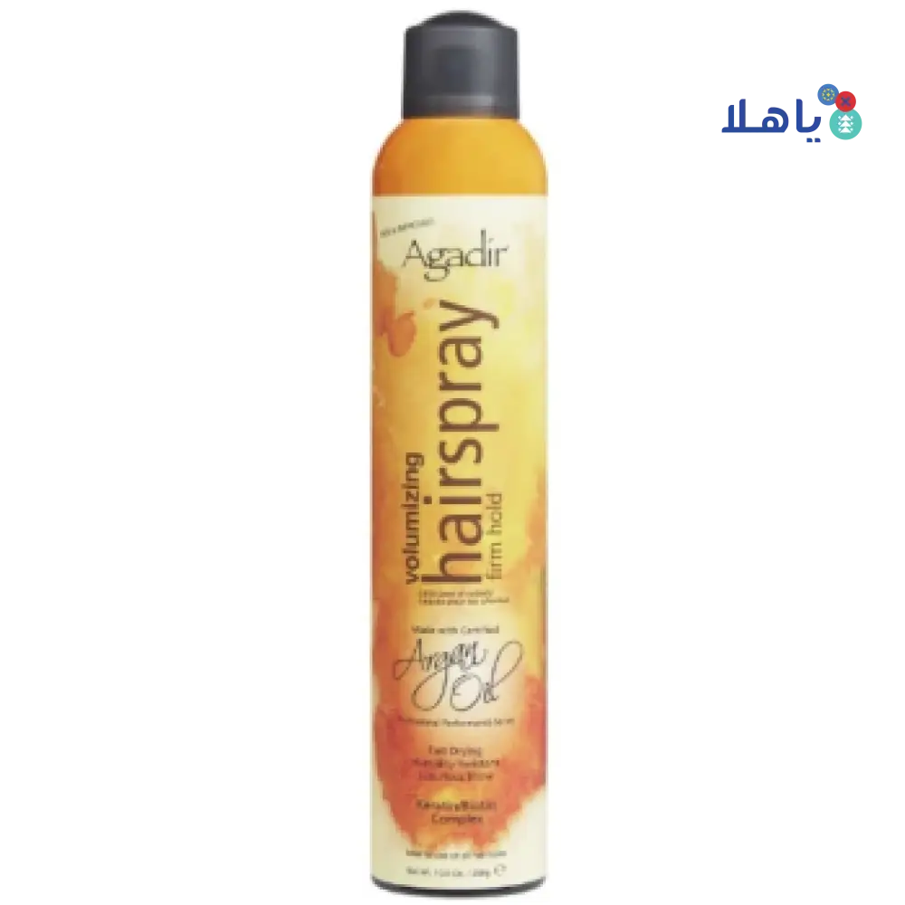 AGADIR ARGAN OIL VOLUM FIRM HOLD HAIR SPRAY 298G