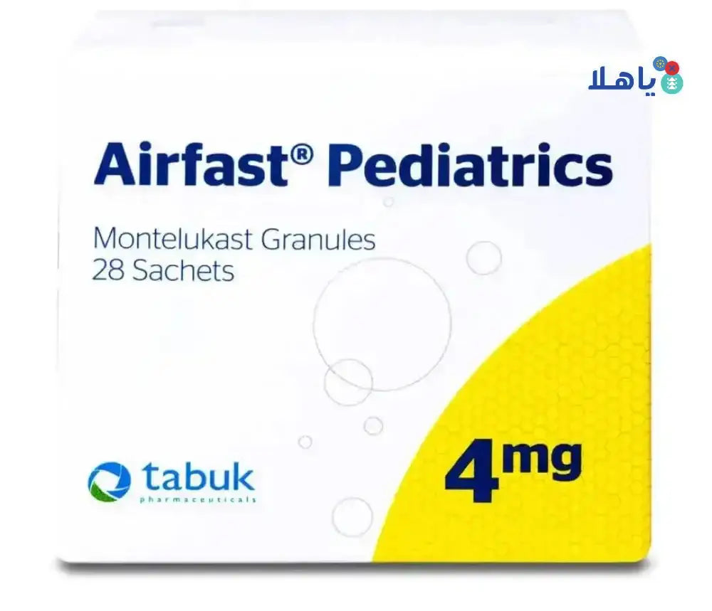 TABUK - Airfast Pediatrics 4Mg 28 Sachets - Pharmazone - 