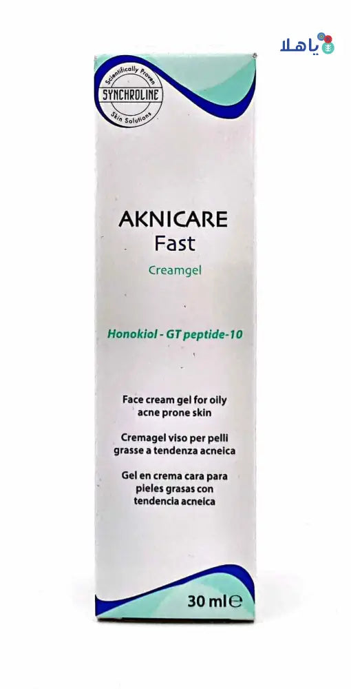 Aknicare Fast Creamgel Honokiol-GT Peptide-10  30ML