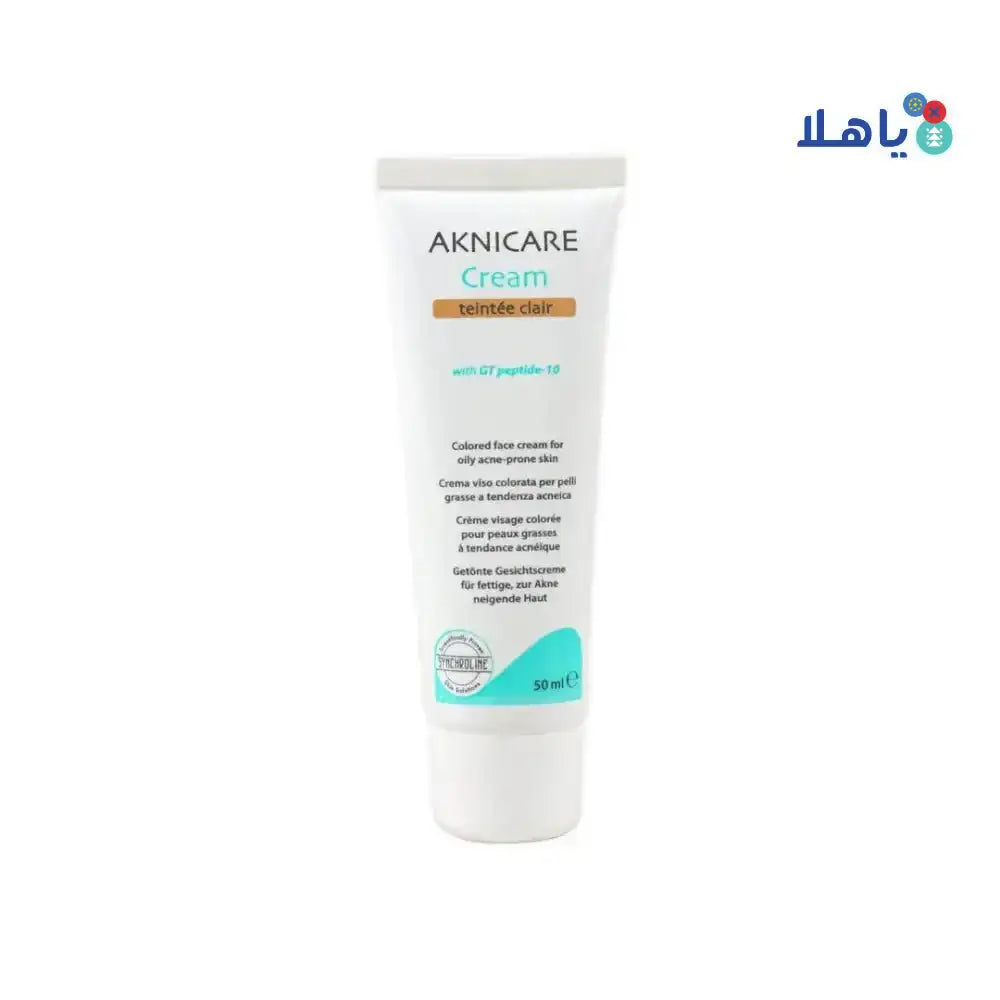 AKNICARE - Aknicare Teintee Clair Cream 50ml - Pharmazone - 