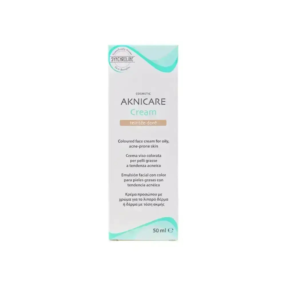 AKNICARE - Aknicare Teintee Dore Cream 50ml - Pharmazone - 