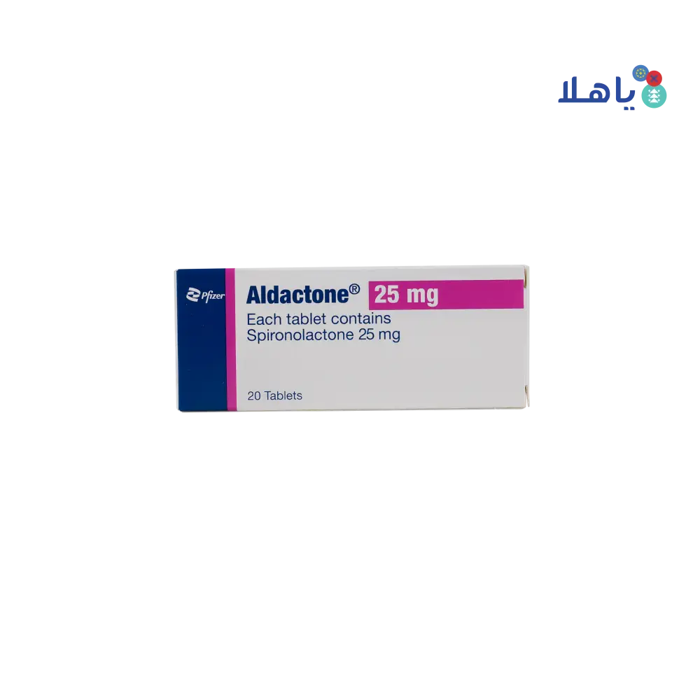 ALDACTONE 25MG 20 TABLETS