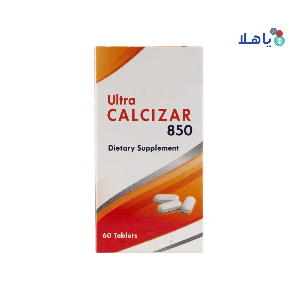 ALFA VITAMINS (ULTRA) - Ultra Calcizar 850 60 Tab - Pharmazone - 