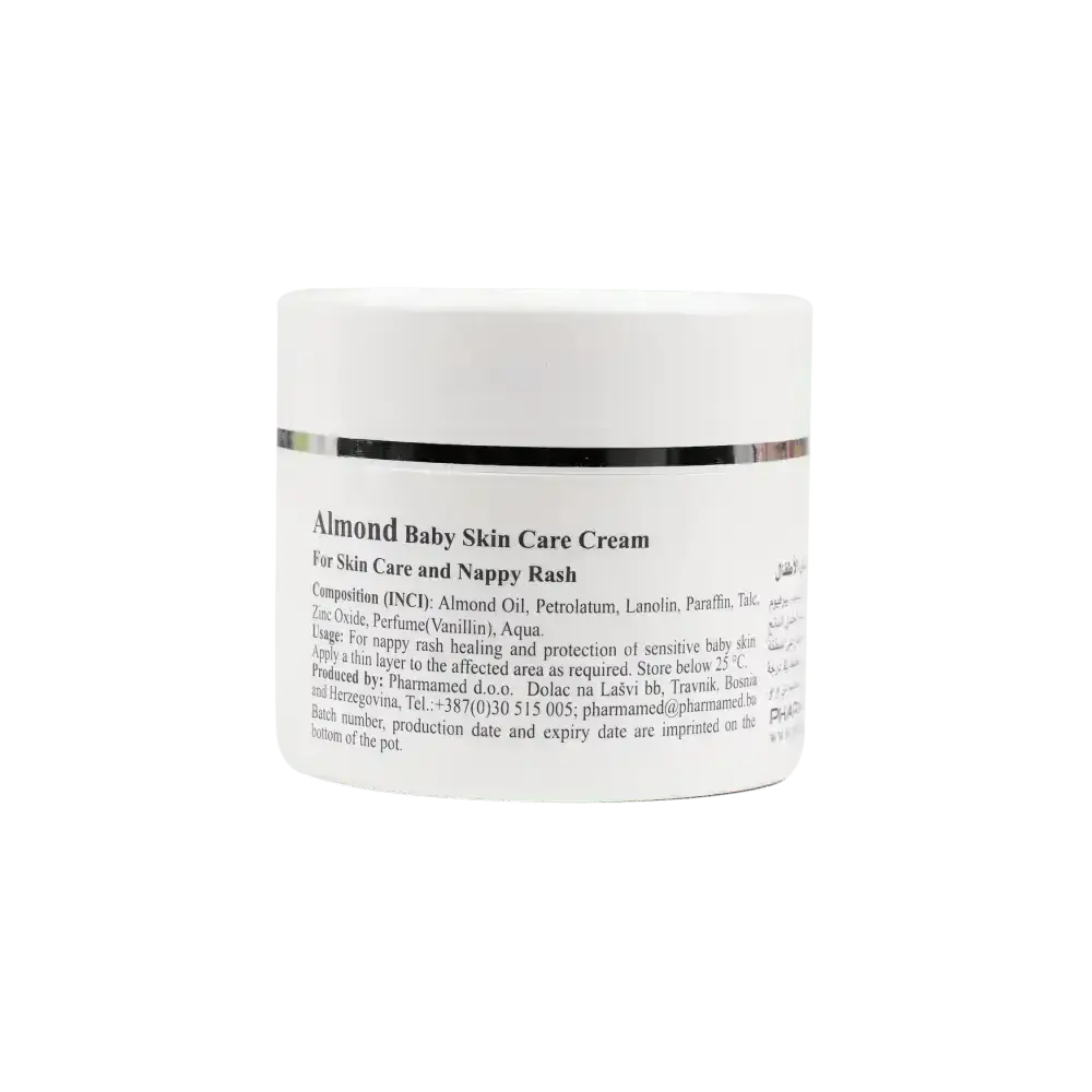 PHARMA MED - Almond Baby Skin Care Cream 150Gm - Pharmazone - 