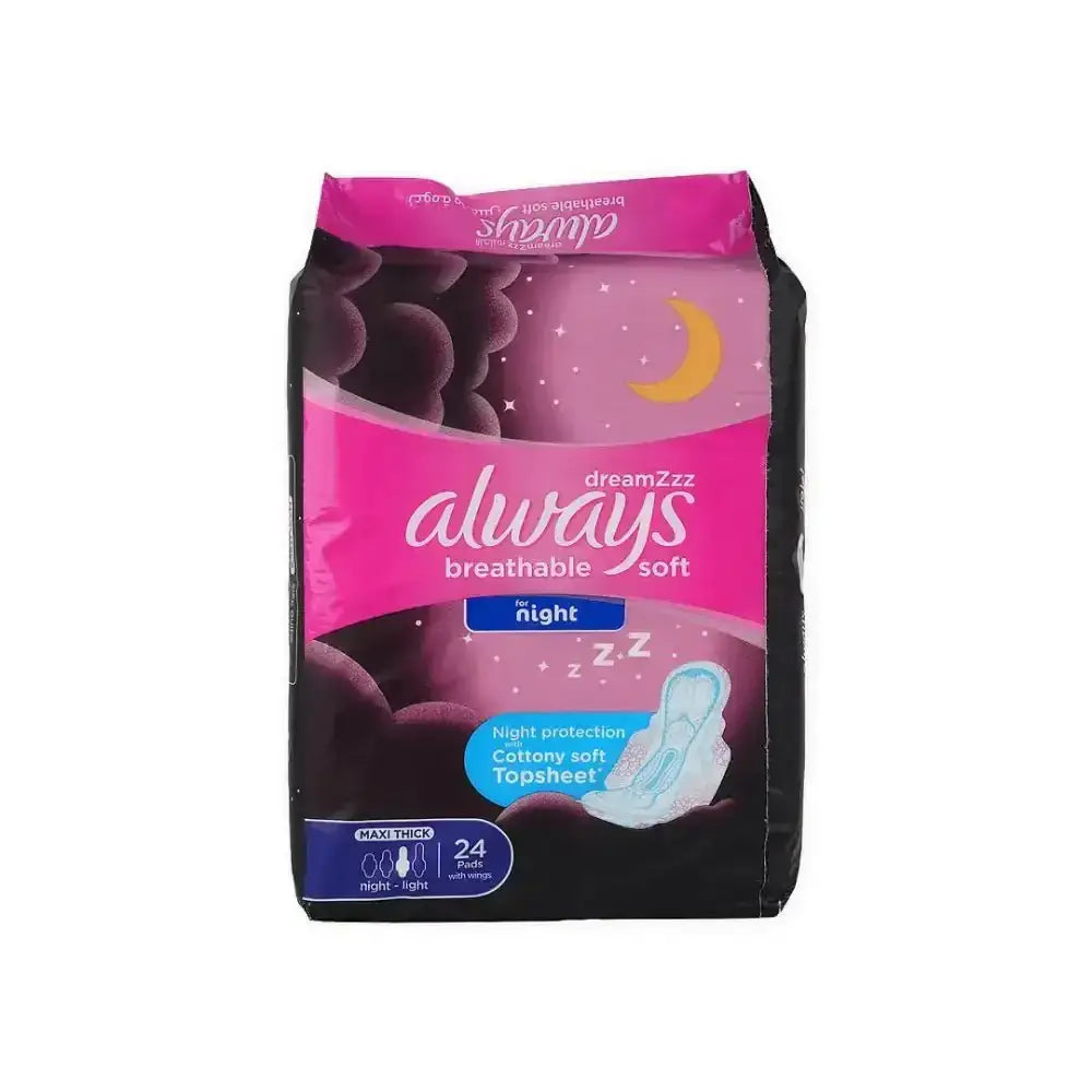 Always - Always Dreamzzz Maxi Thick 24Pads - 8185 - Pharmazone - 