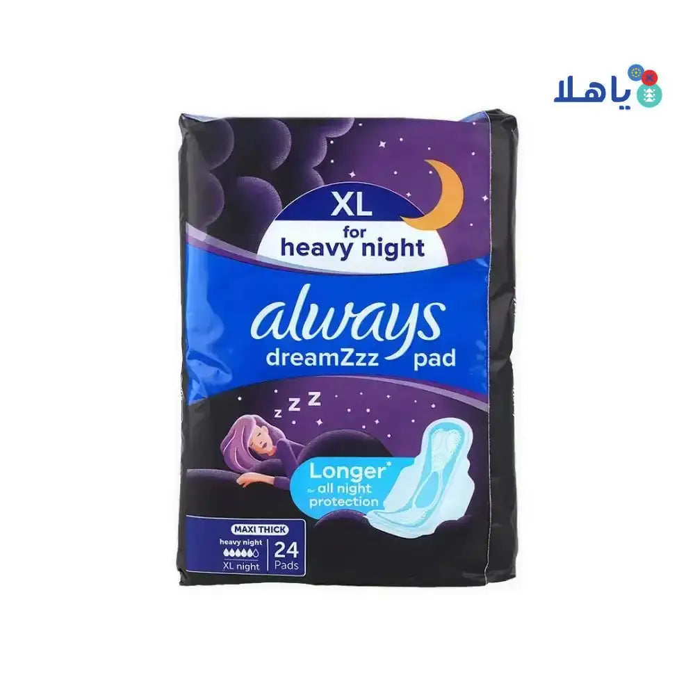 Always - Always Dreamzzz Maxi Thick XL 24Pads - 1929 - Pharmazone - 