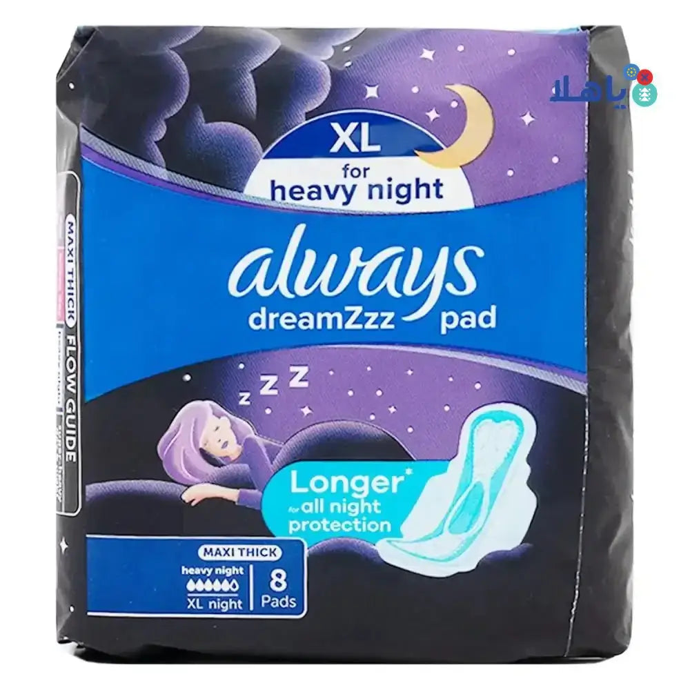 Always - Always Dreamzzz Maxi Thick XL 8Pad - 2025 - Pharmazone - 