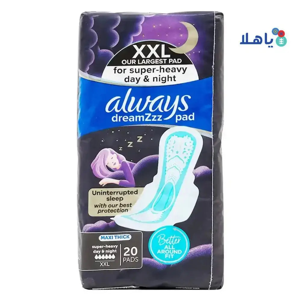 Always - Always Dreamzzz Maxi Thick XXL 20Pad - 0757 - Pharmazone - 