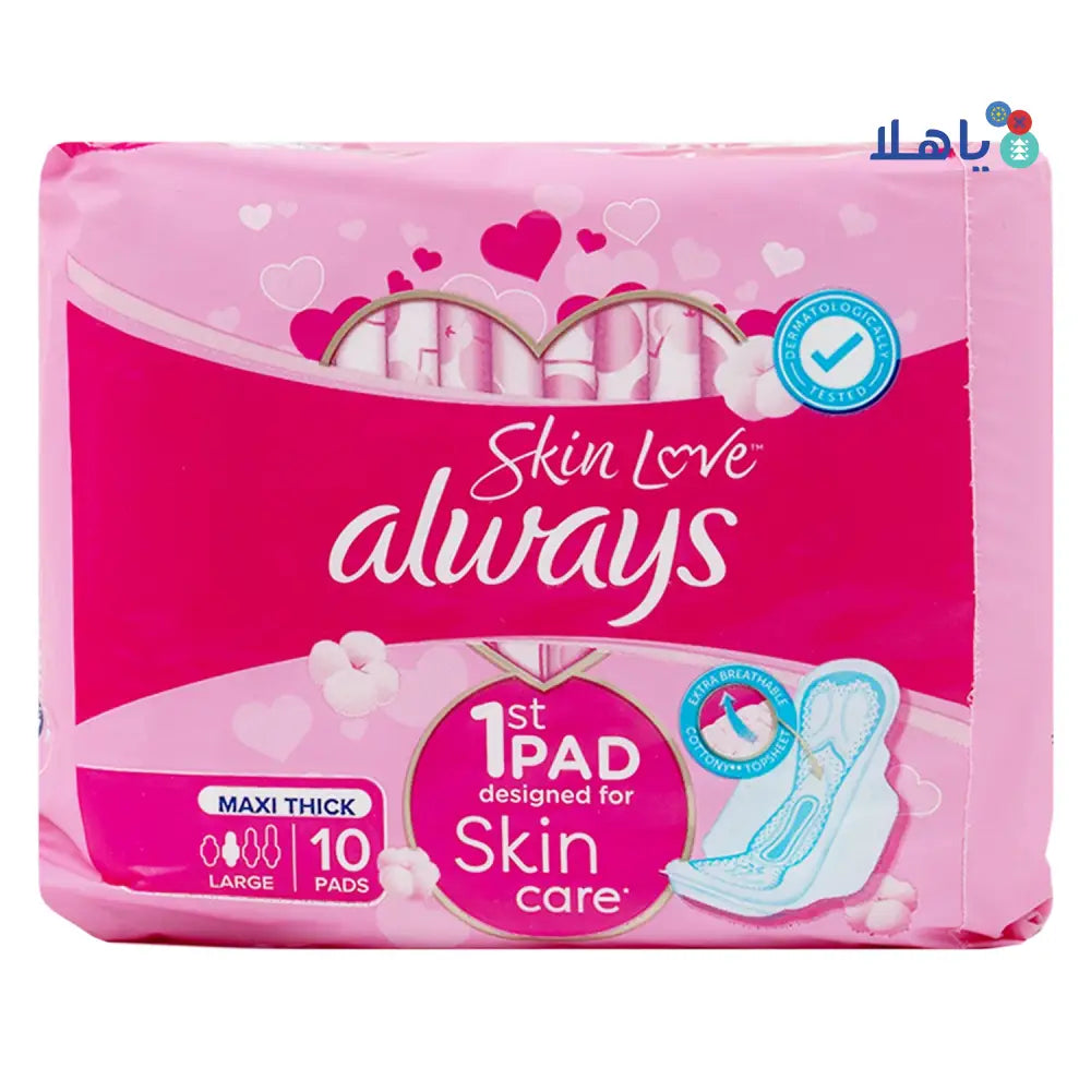 Always Skin Love 10Pads -Large - 2808