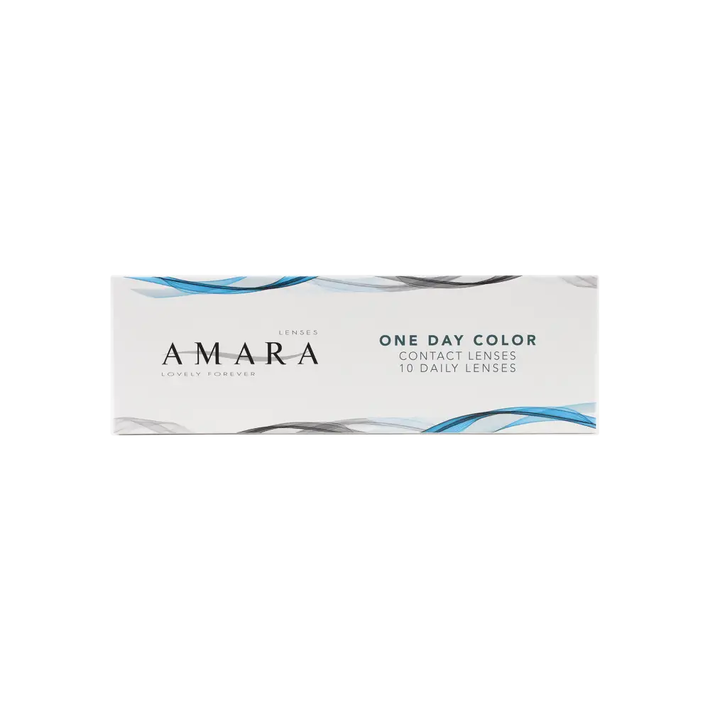 Amara One Day Color 10 Contact Lenses - Shark Gray