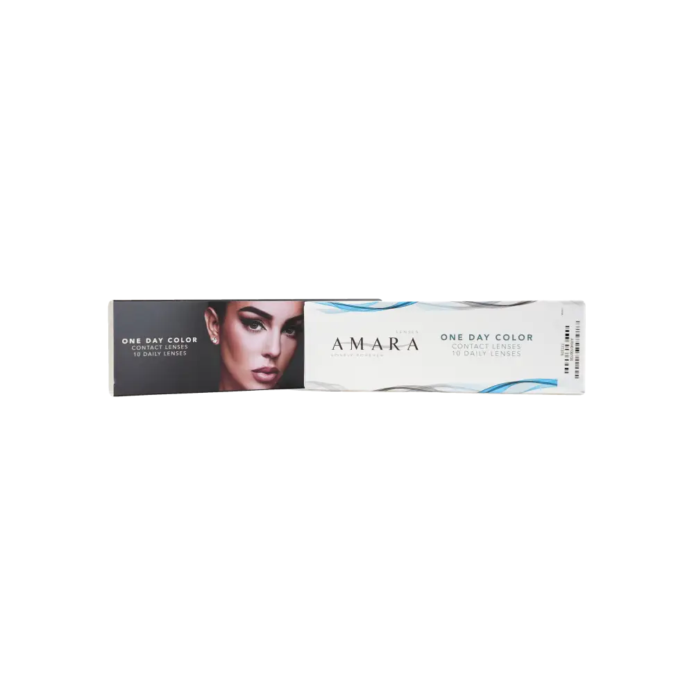 Amara One Day Color 10 Contact Lenses - Shark Gray