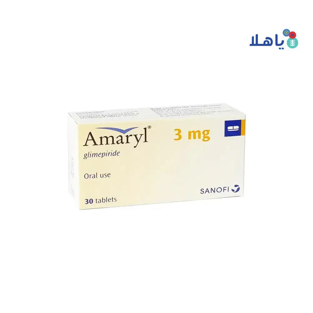 SANOFI Pharma - Amaryl 3Mg 30 Tab - Pharmazone - 