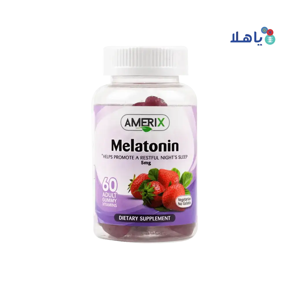 AMERIX - Amerix Gummy Melatonin 5Mg Adults 60Pcs - Pharmazone - 