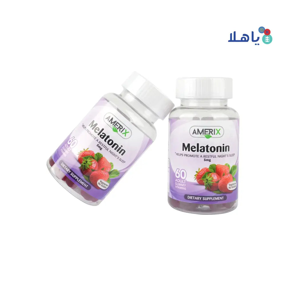 AMERIX GUMMY MELATONIN ADULTS Duo Set