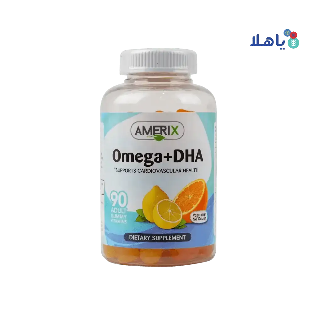 AMERIX - Amerix Gummy Omega+Dha Adults 90Pcs - Pharmazone - 