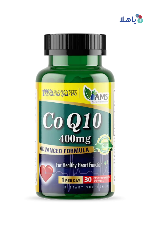 AMS CO-Q10 400 MG 30CAP