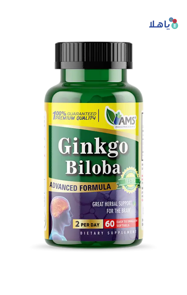 AMS GINKGO BILOBA  60CAPS