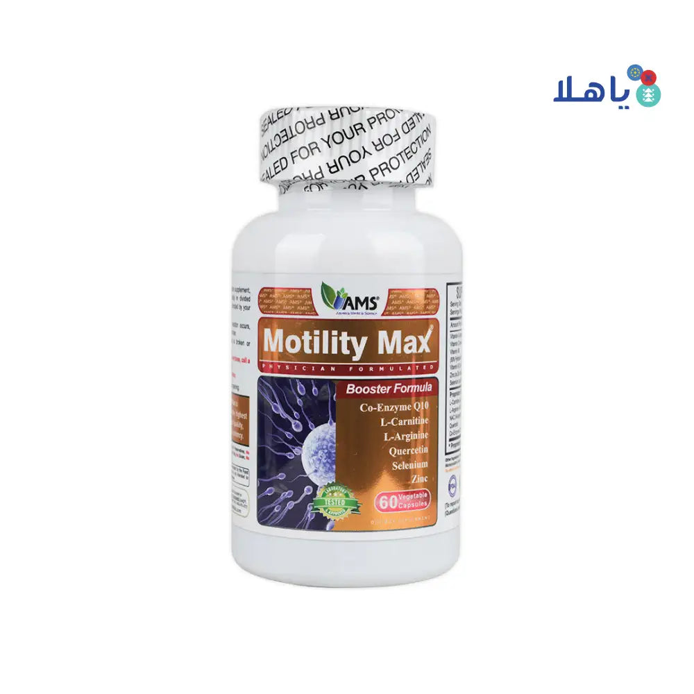 Ams Motility Max 60Cap