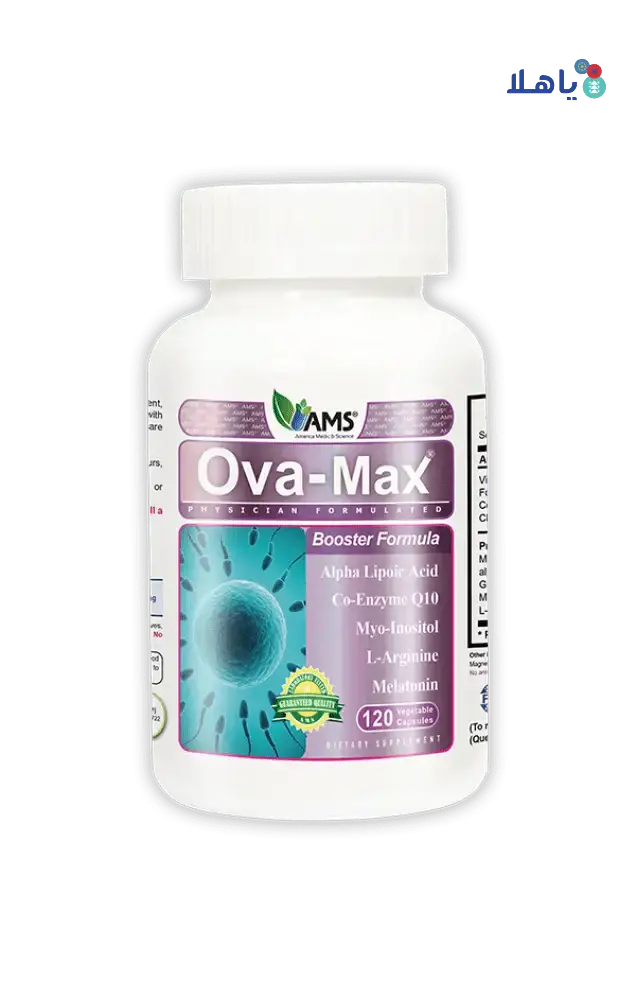 AMS - Ams Ova - Max Booster Formula 120Cap - Pharmazone - 