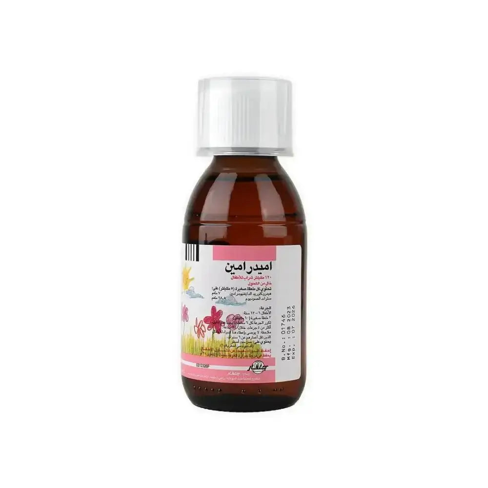 JULPHAR - Amydramine Paediatric Syrup 120Ml - Pharmazone - 