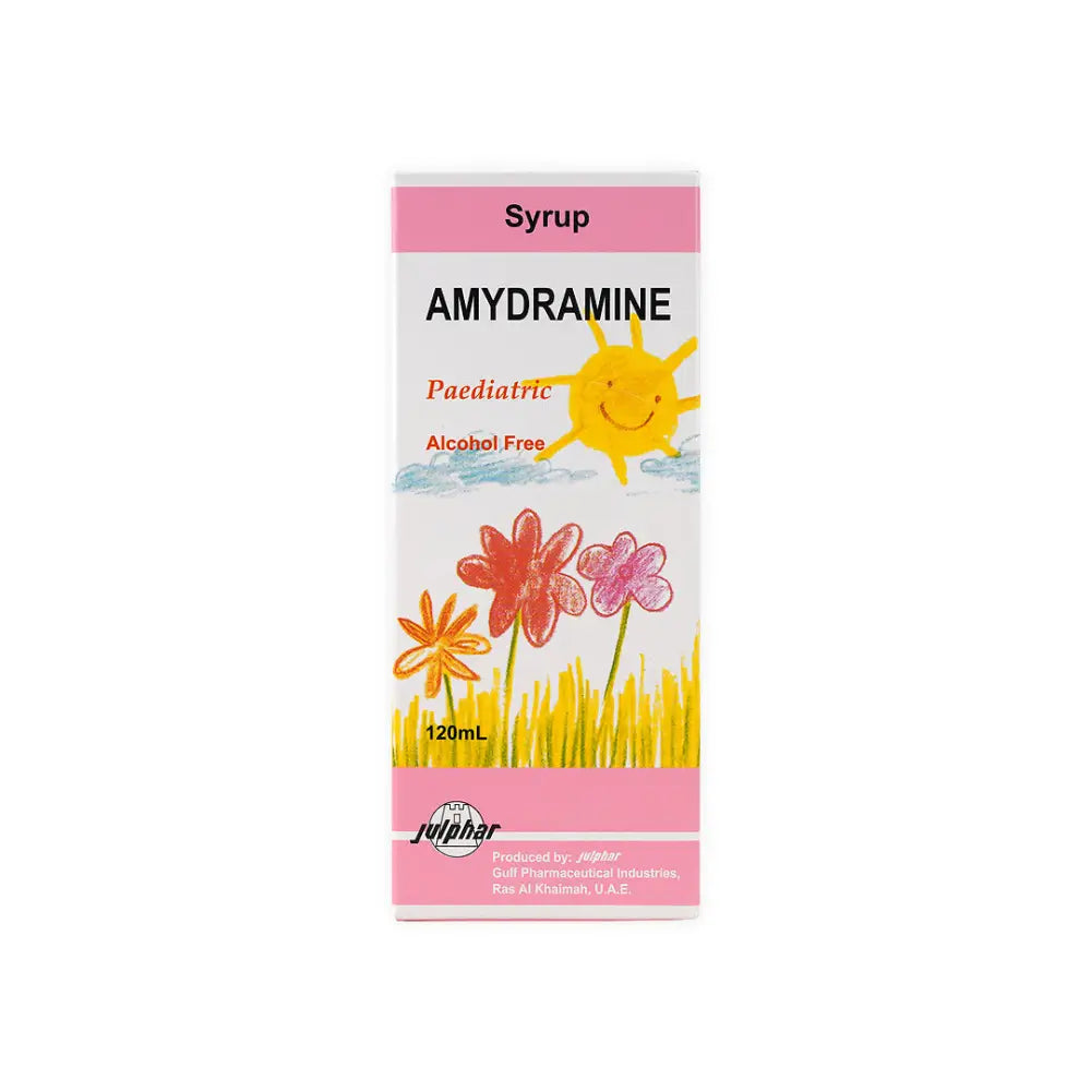 Amydramine Paediatric Syrup 120Ml