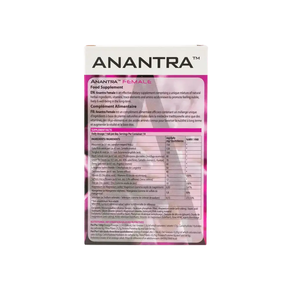 Anantra - Anantra Female 14 Tablets - Pharmazone - 