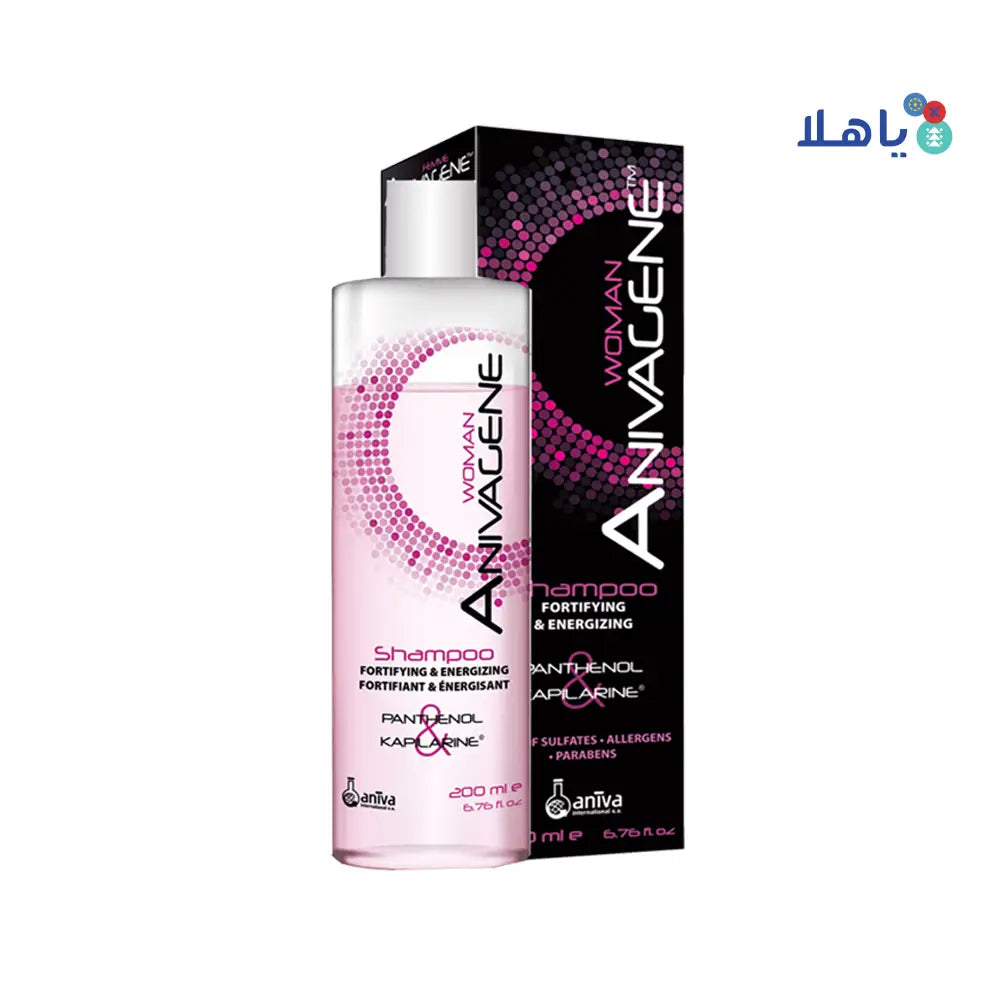 ANIVAGENE SHAMPOO FORTIFYING & ENERGIZING FOR WOMAN 200ML