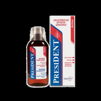 PRESIDENT ACTIVE SAFE GUMS MOUTHWASH 250ML