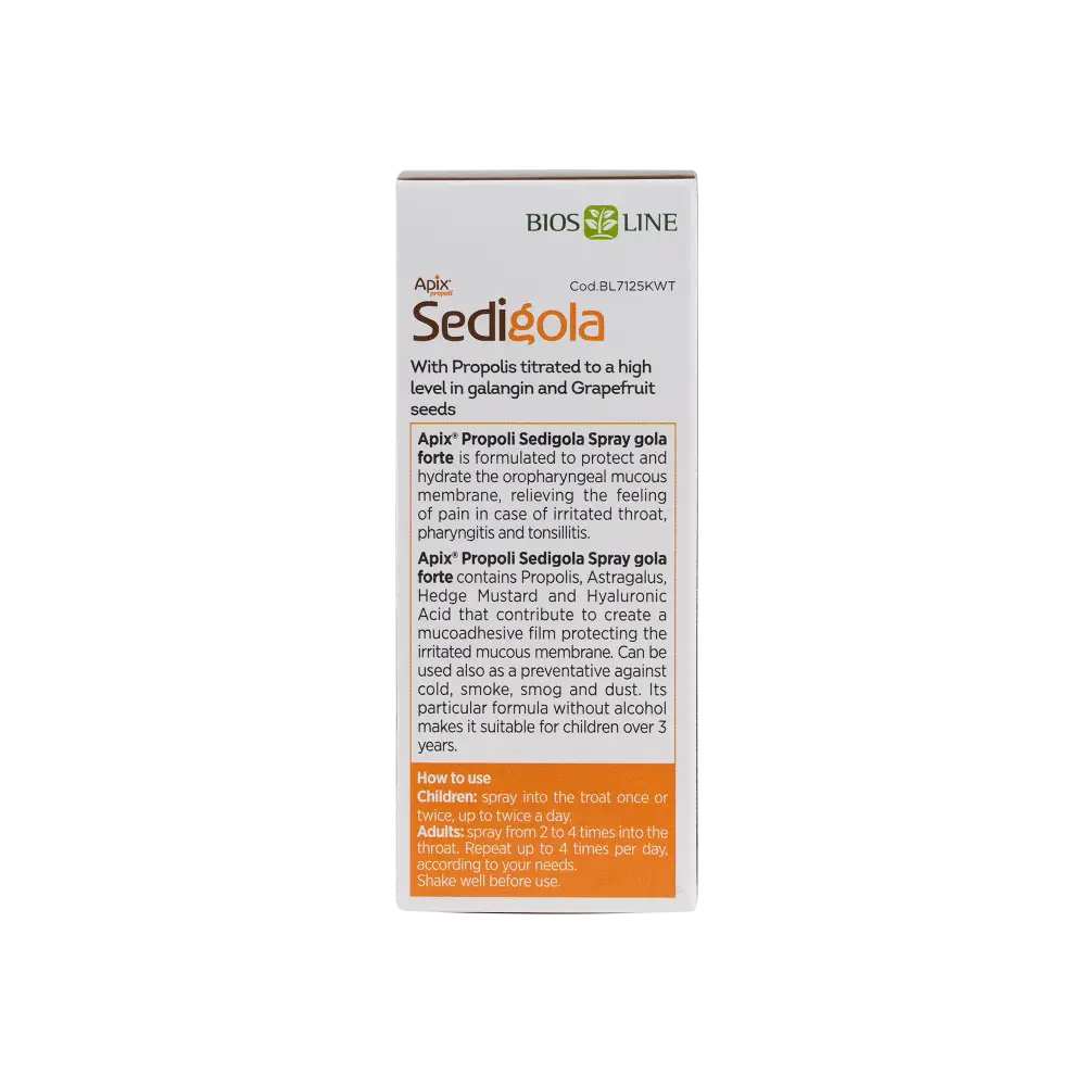 APIX SEDIGOLA FORTE ORAL SPRAY 30ML