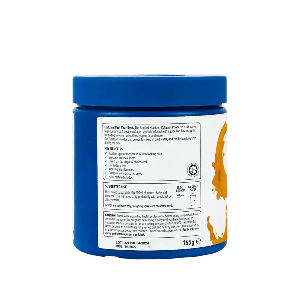 APPLIED NUTRITION LTD - Applied Nutrition Collagen Powder 165g Tropical VibesFlavour - Pharmazone - 