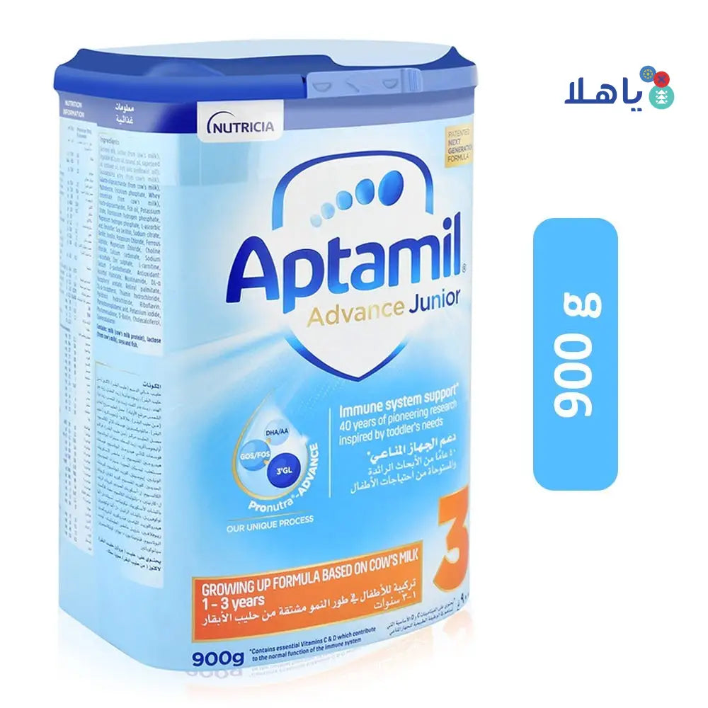 APTAMIL ADVANCE JUNIOR NO.3 MILK 900GM