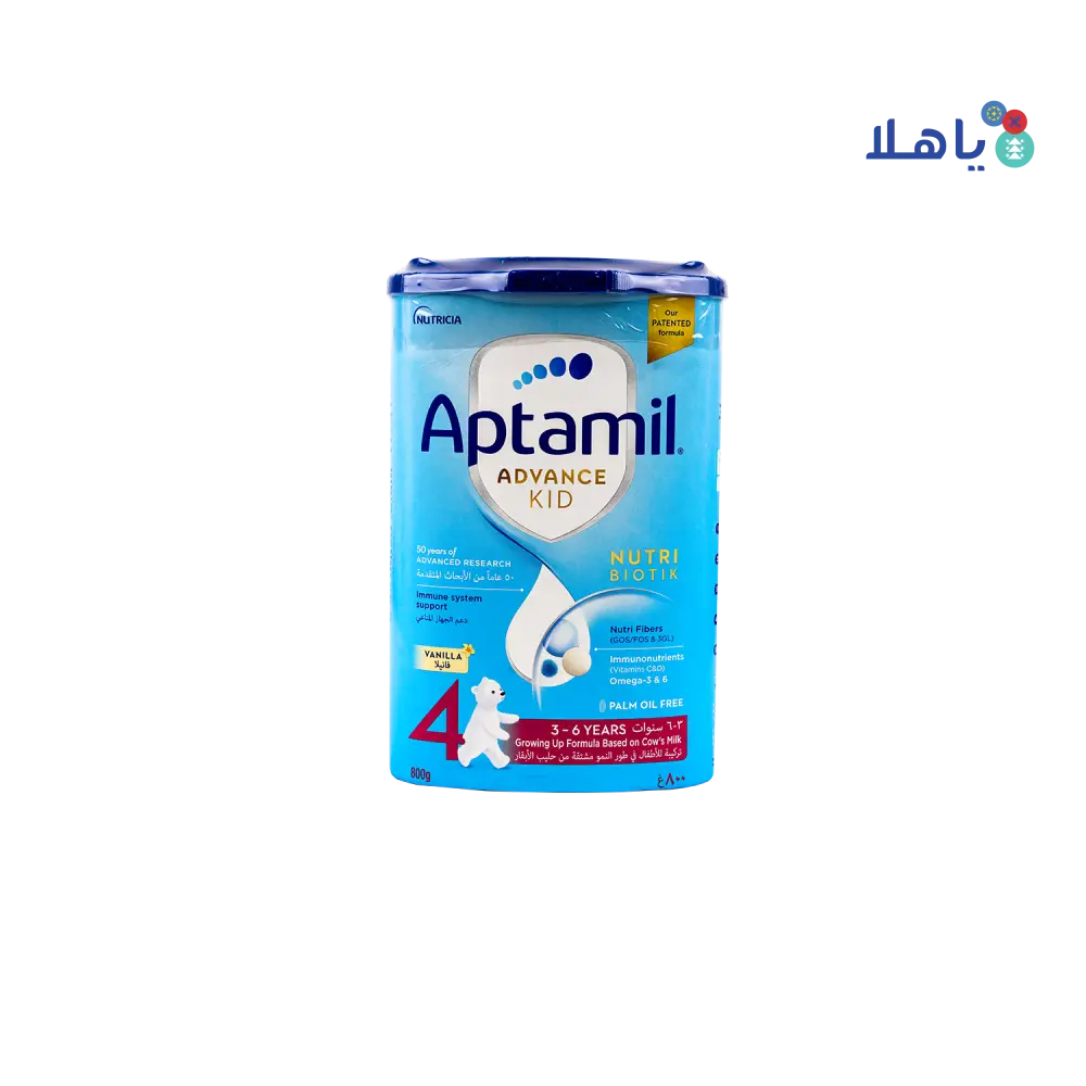 Aptamil Advance Kid Nutri Biotik No.4 Milk 800gm-Vanilla