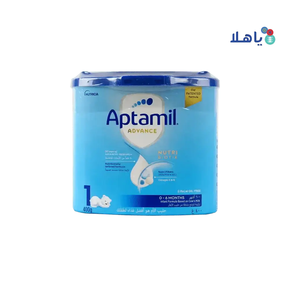 Danone - Aptamil Advance Nutri Biotik No.1 Milk 400gm - Pharmazone - 